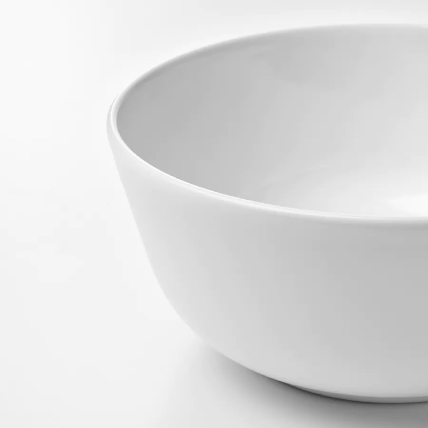 White Porcelain Bowls; service for 8 - photo 2