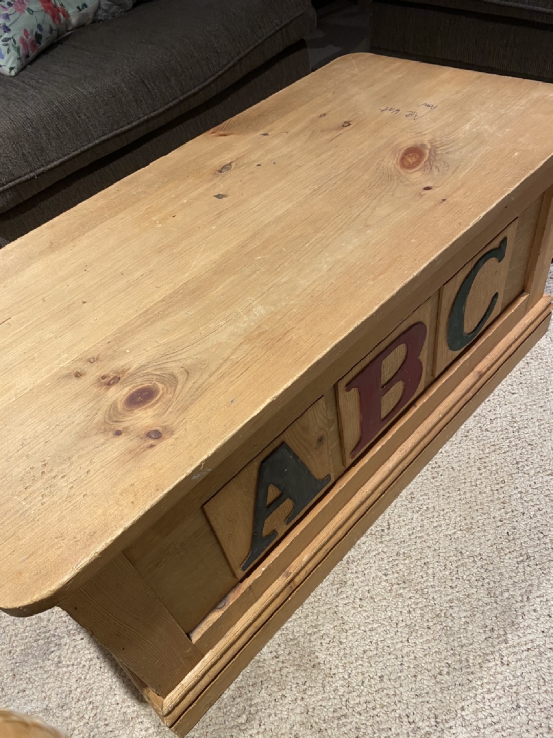 Wood Toy Box