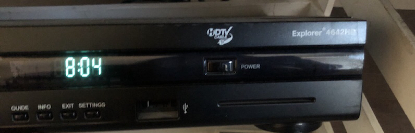 Rogers digital cable box explorer 4642hd