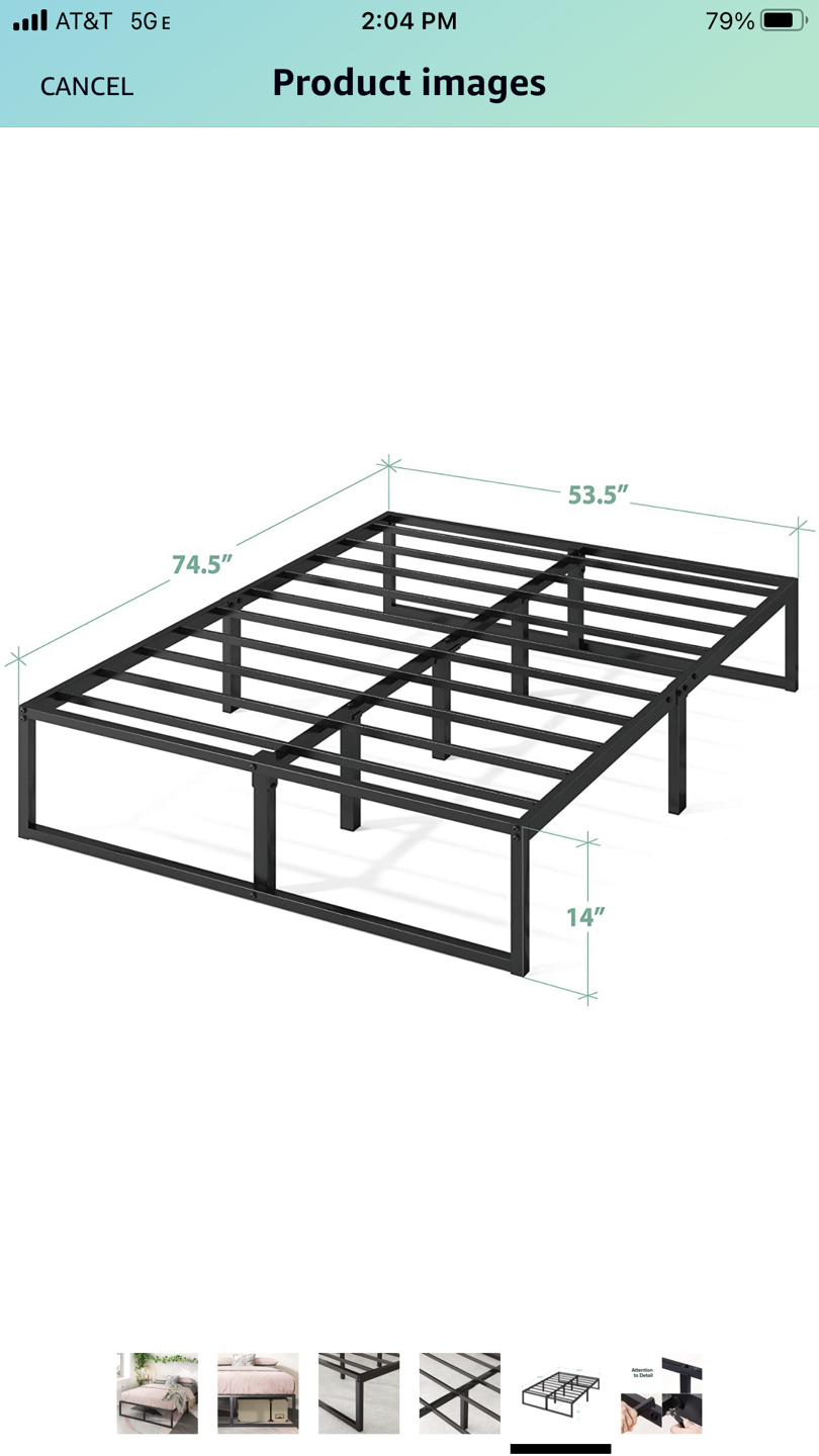 Bed frame - full size