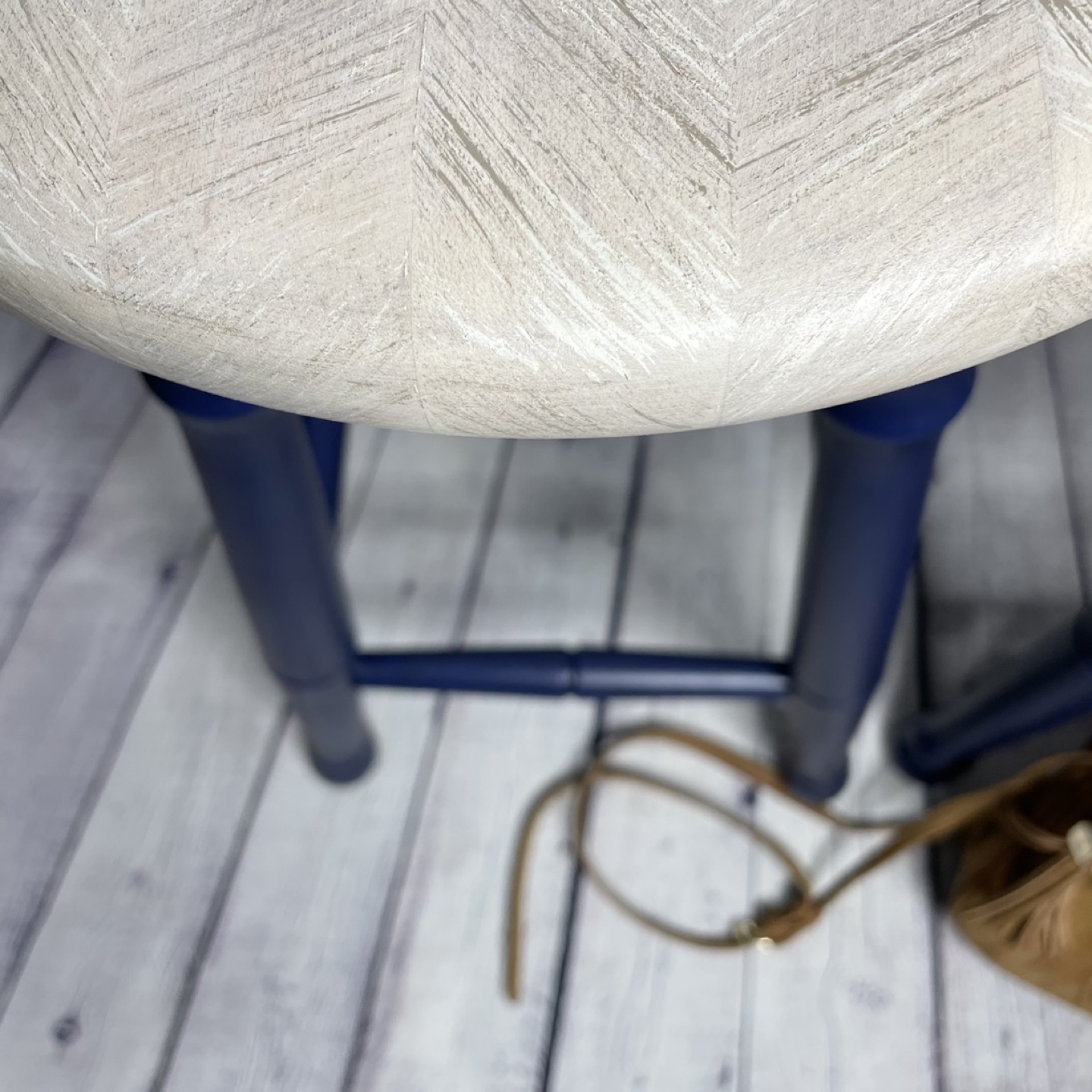 Hand Painted Wooden Stools