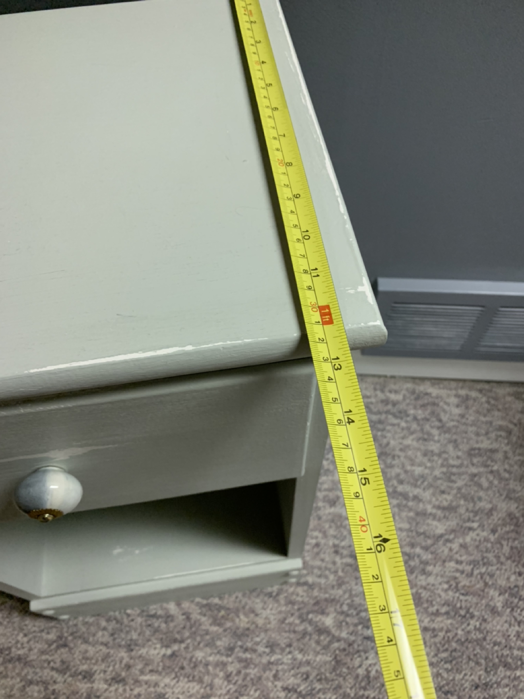 Wood night stand - photo 4
