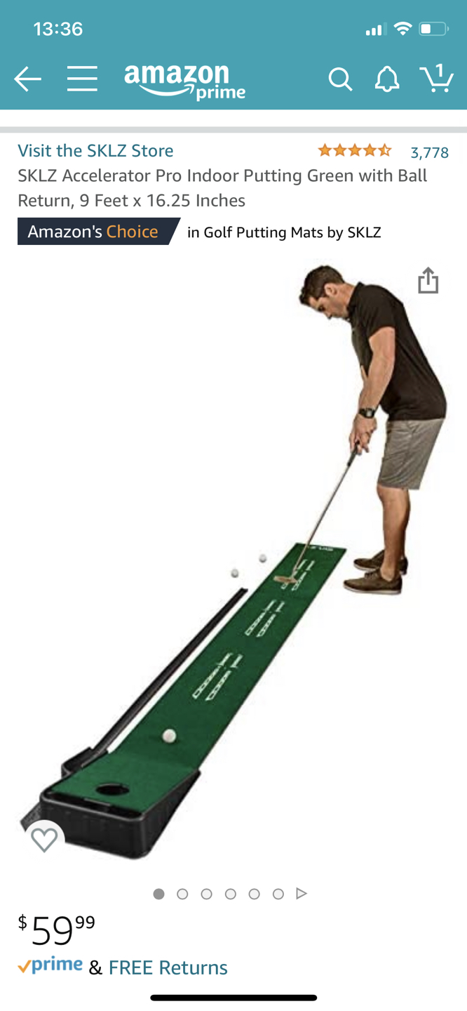 Brand new putting mat - photo 2