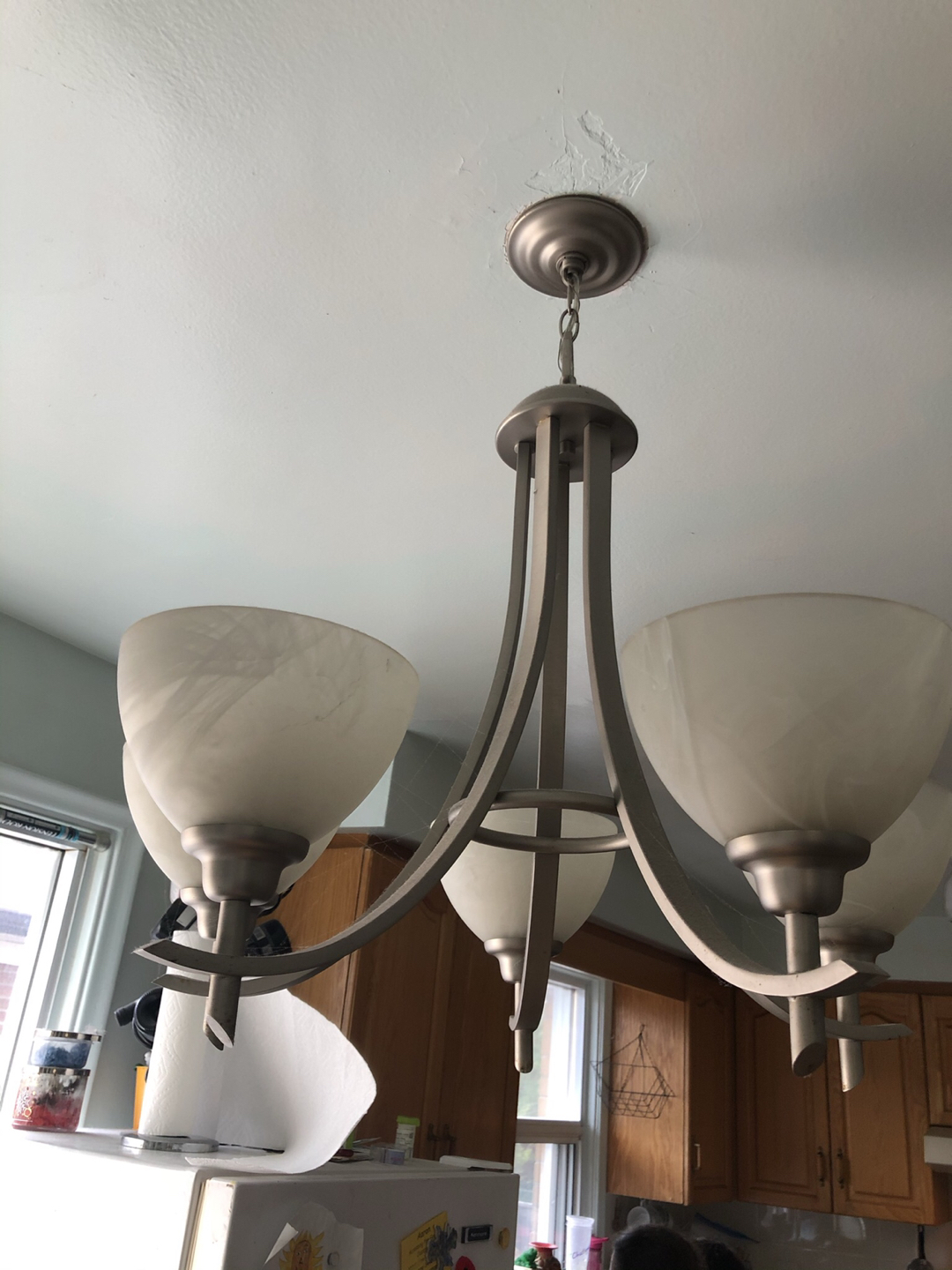 Dining room chandelier - photo 2