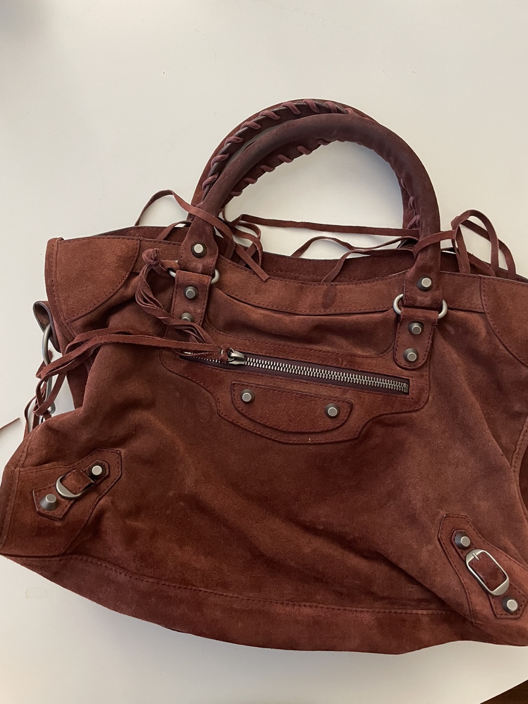 Balenciaga Motocross Classic City Bag