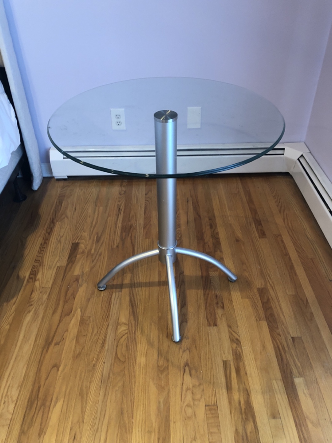Glass tea table