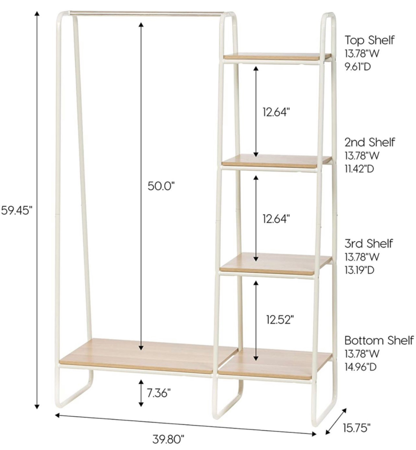 Wardrobe Hanger and Shelves  - photo 2