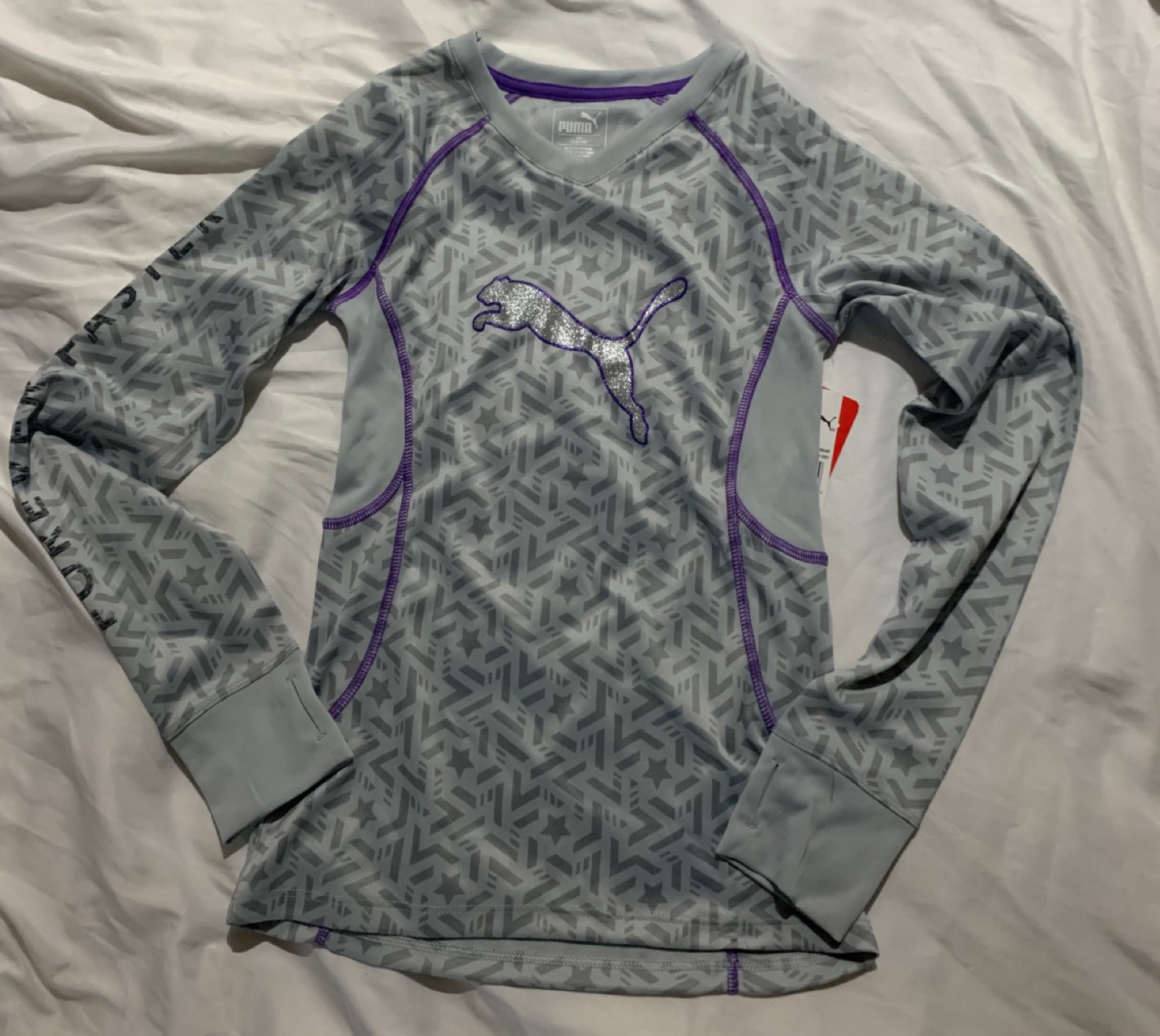 Kids Puma Performance Long Sleeved Top thumbnail