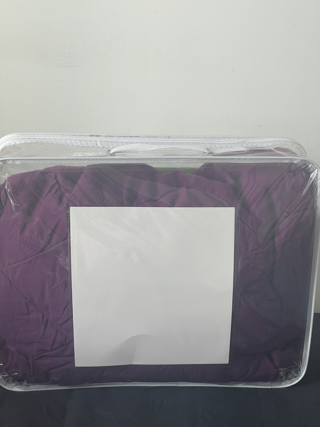 Dual colour comforter 