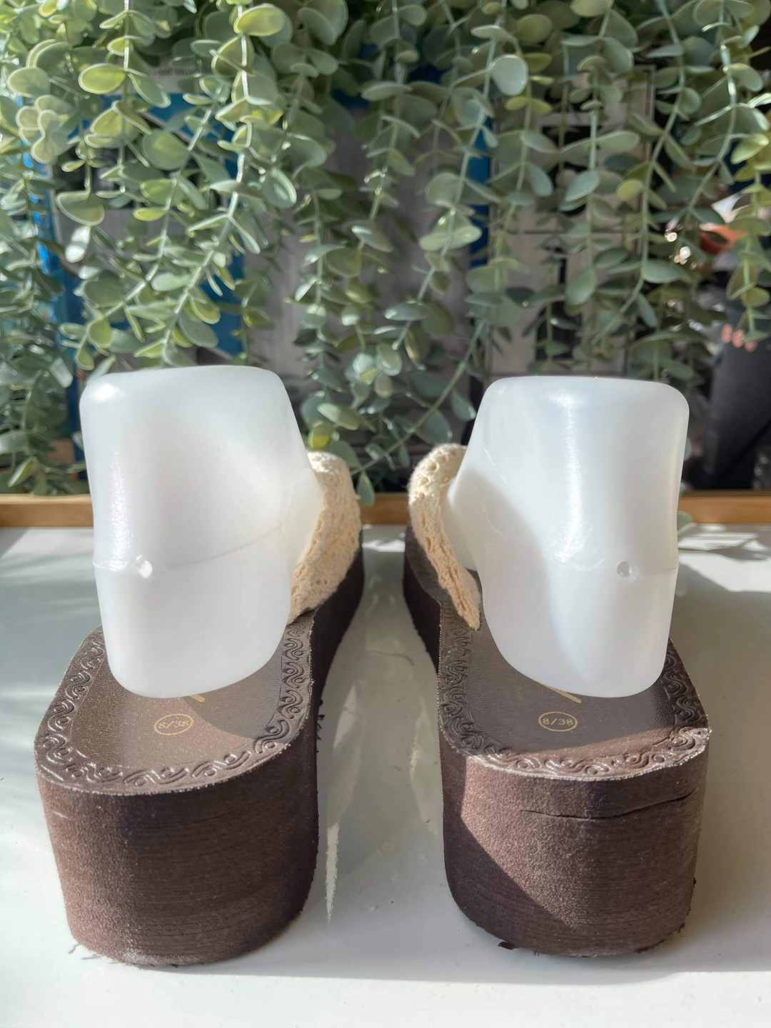 ���😎Trendy crochet SLIDES, size 7 image indicator(3)