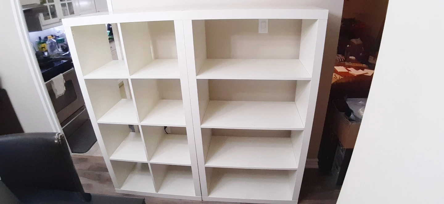 Ikea book shelves