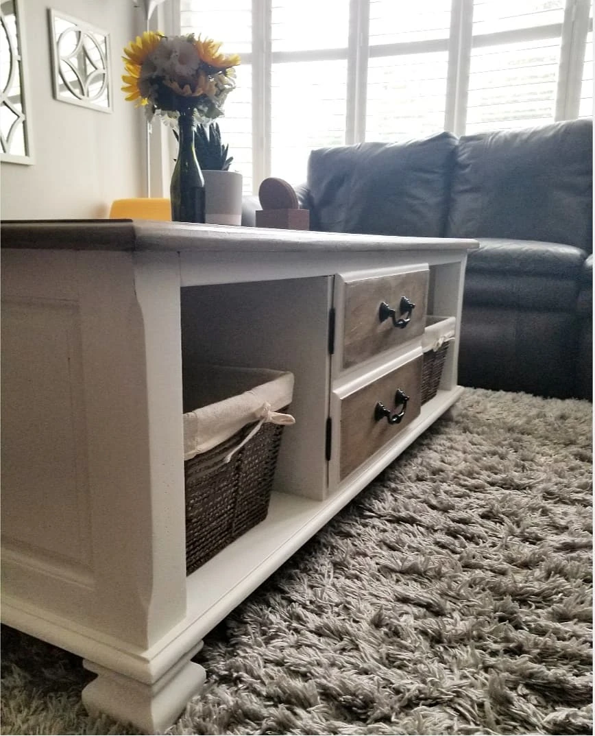 Beach Chic Wood Coffee Table - photo 4