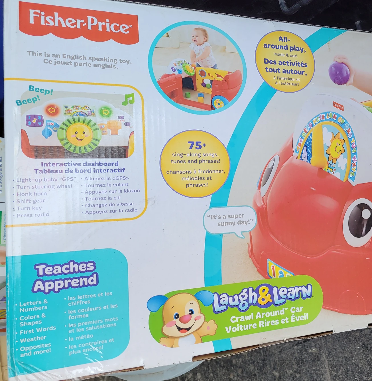 Fisher Price Crawl Around Car- Brand New - photo 3