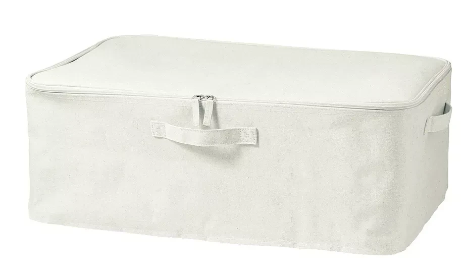 MUJI cotton linen polyester soft box clothes case