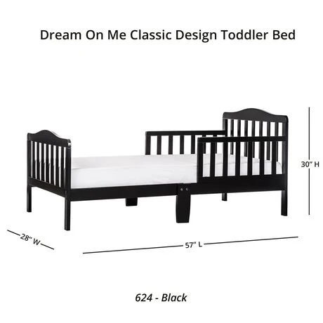 New Brand, toddler bed, black color - photo 3