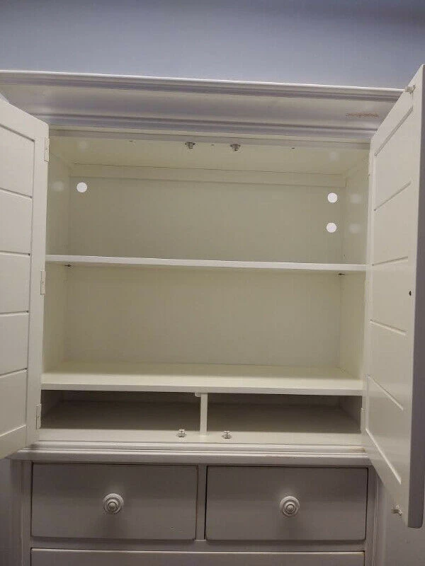 French Farmhouse Distressed Armoire + Free Delivery - photo 2