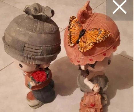 Vintage handmade piggy banks – charming, cute collectible set thumbnail