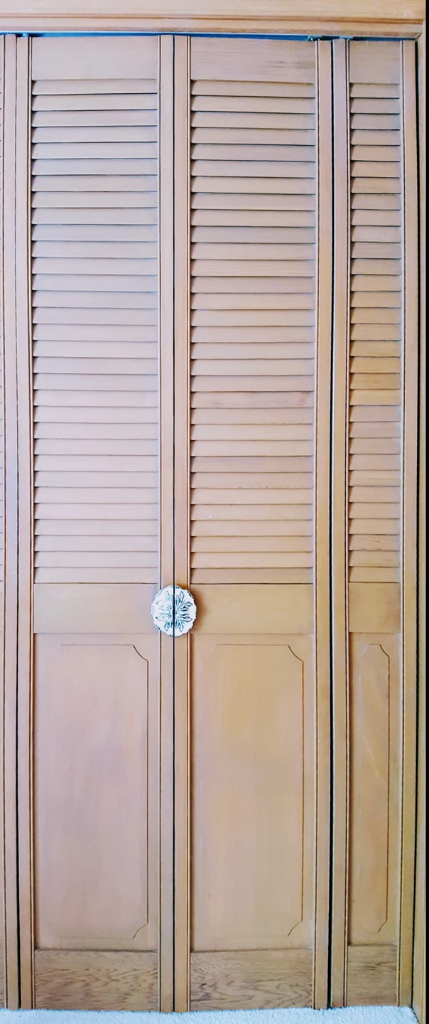 Half Louvre Bifold Wood Doors - photo 3
