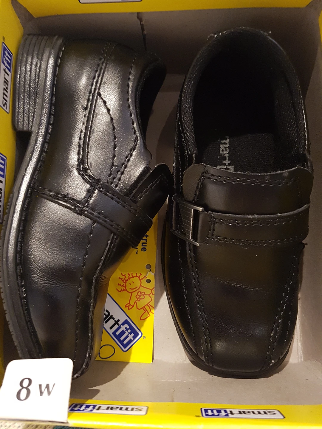 Boys Size 8 Dress Shoes Only Worn Once - photo 3