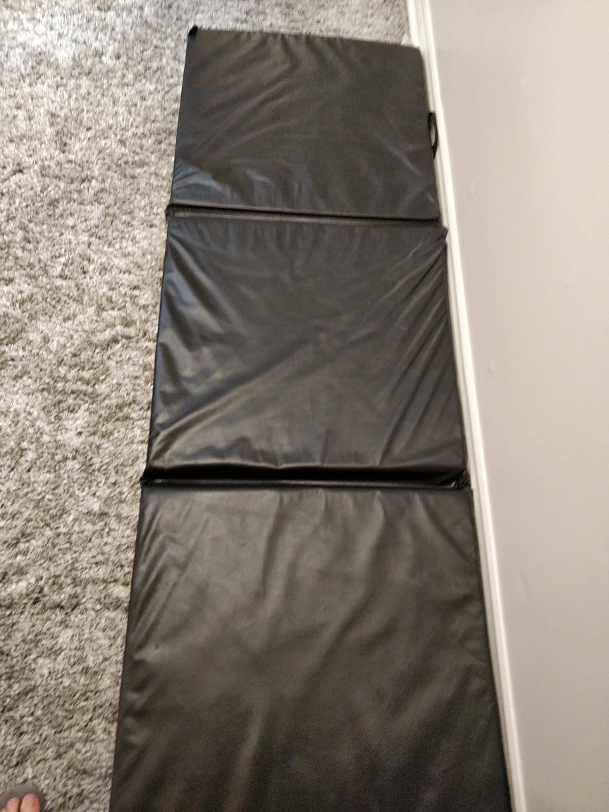 Gym Equipment - Thick Yoga Mat and Thick Gym Mat - photo 2