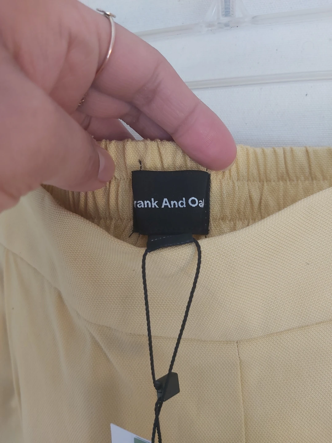 CRUISE!!! Frank & Oak dress shorts, size12, lining, tencel. image indicator(3)