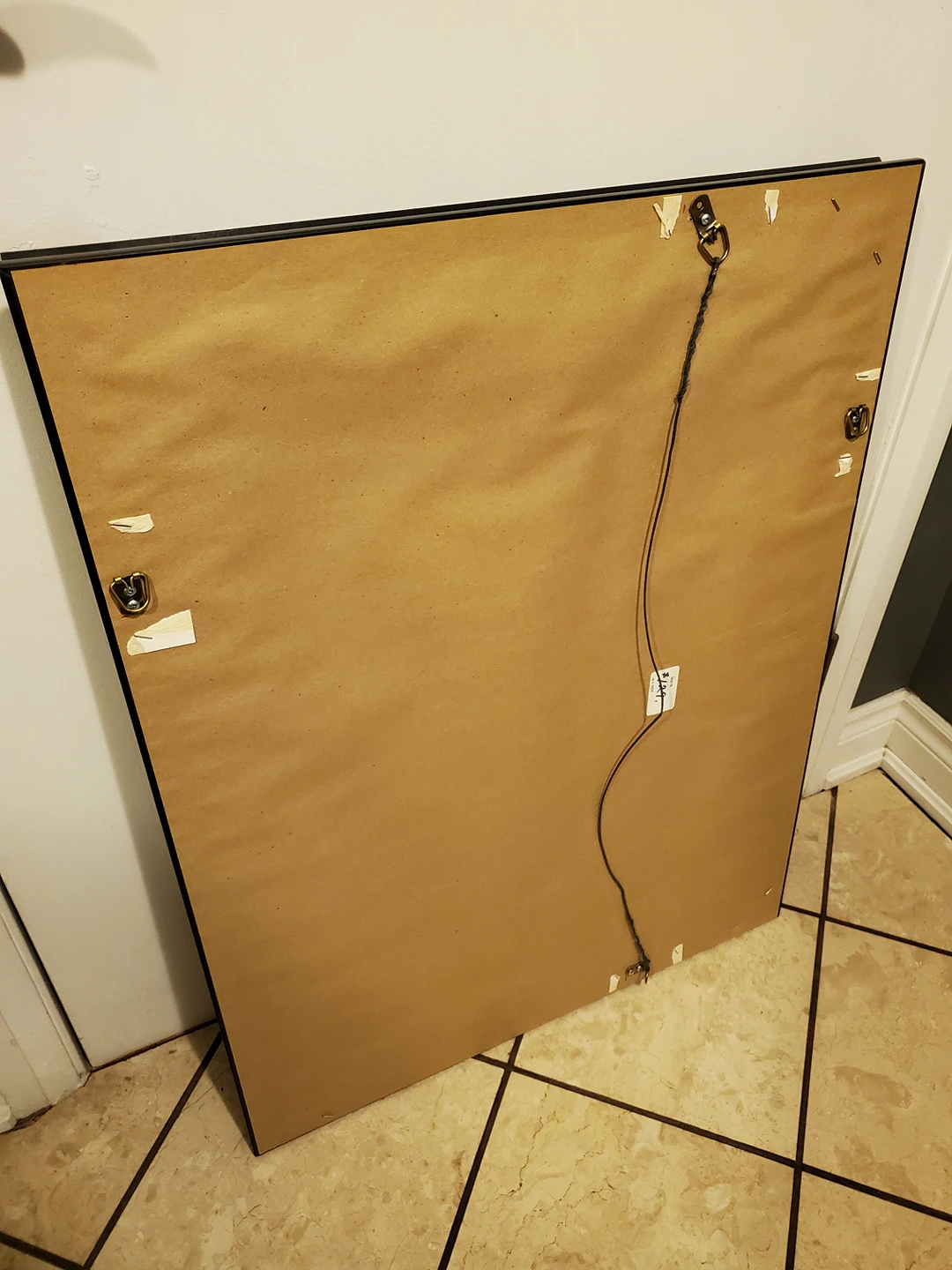 Beautiful Wood Framed Mirror image indicator(2)