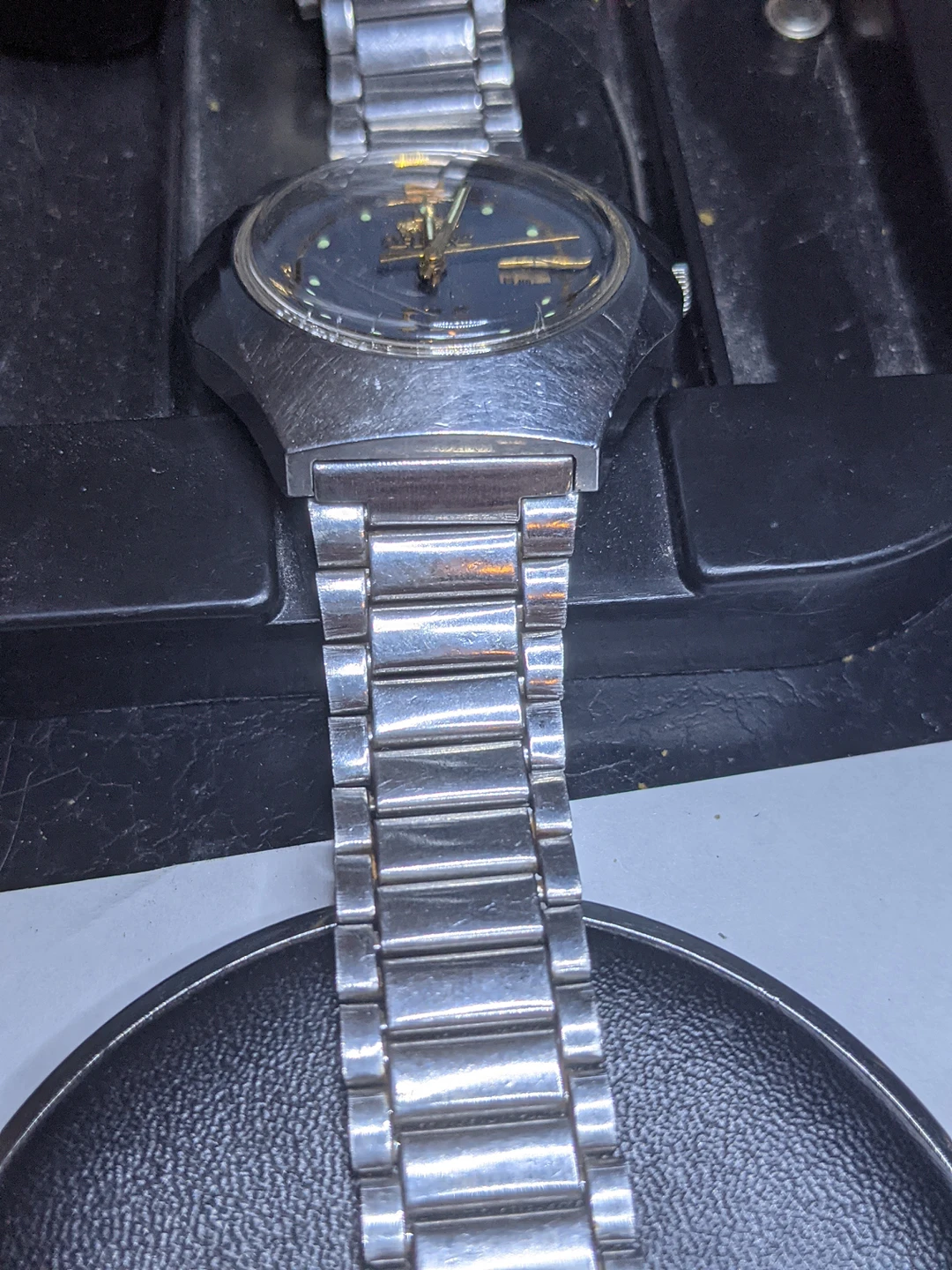 Vintage Orient 3 Star automatic watch. Decent, working condition - photo 3