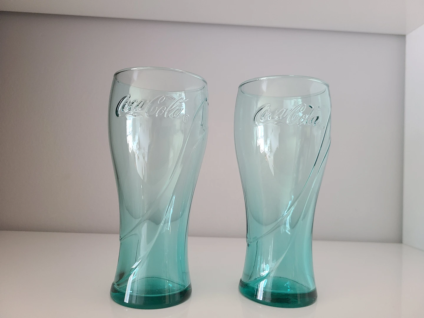 Vintage Coca-Cola glasses 2 set thumbnail