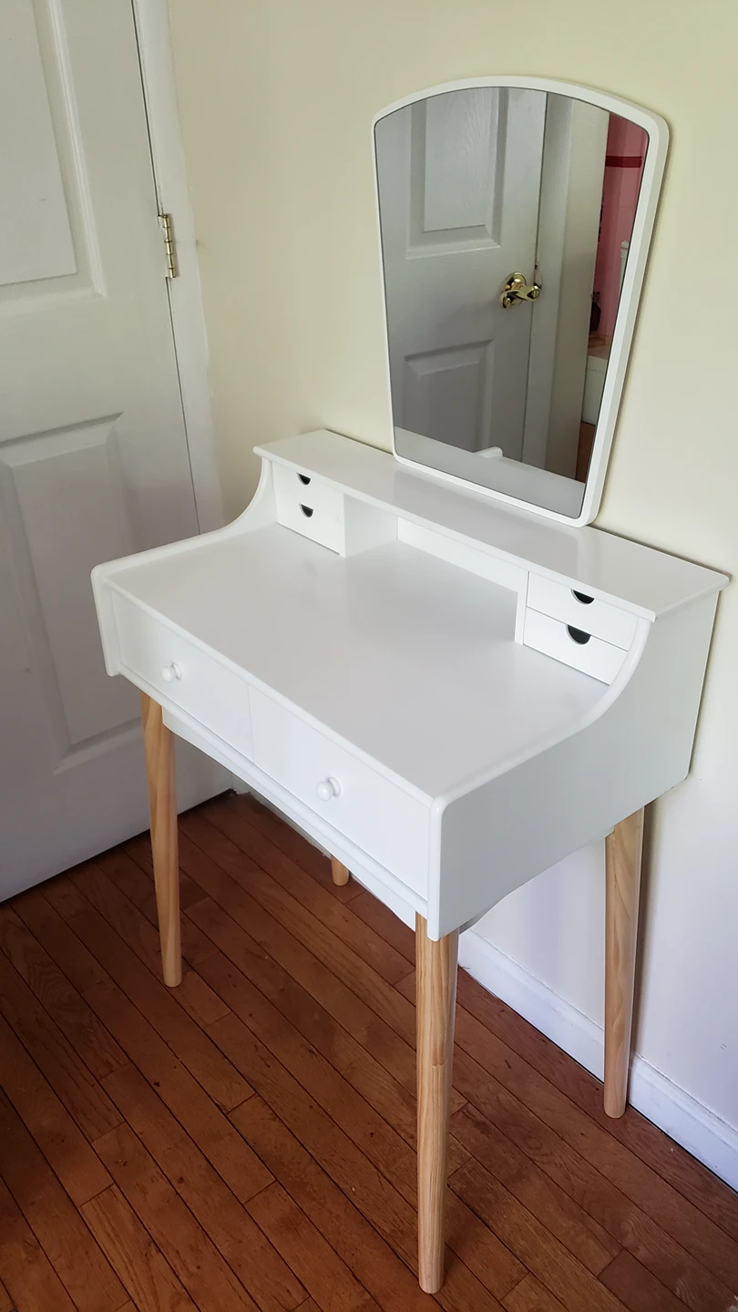 Vanity table with mirror/ Makeup Vanity Modern