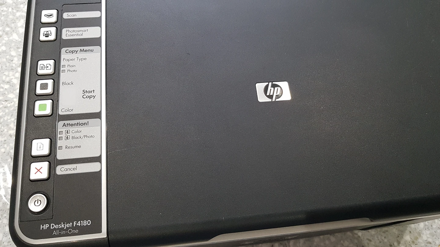 HP Deskjet F 4180 colour BW printer