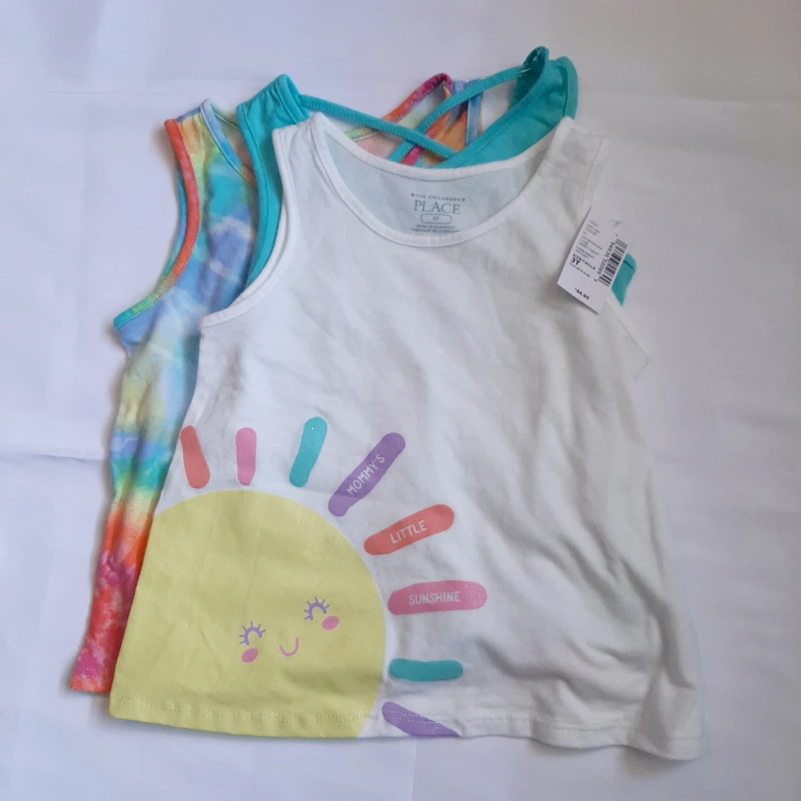 Multi Colored Pretty Summer Shirts 3T thumbnail