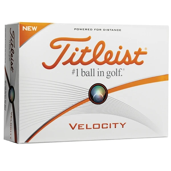 NEW BRAND, 12 Titleist Velocity Golf Ball.