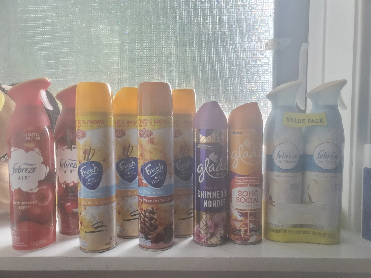 multiple air fresheners