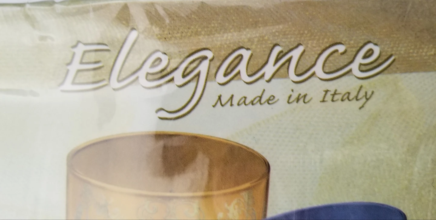 Set of 4 Vintage irridescent color cups. image indicator(5)