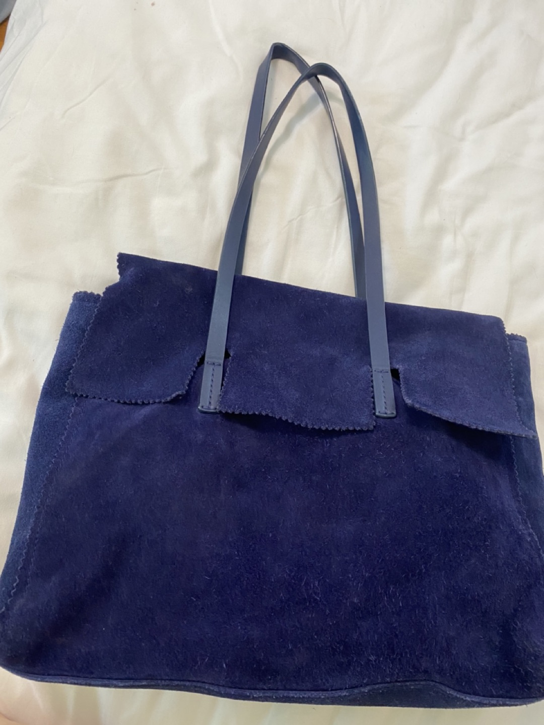 Blue tote bag ZARA - photo 3