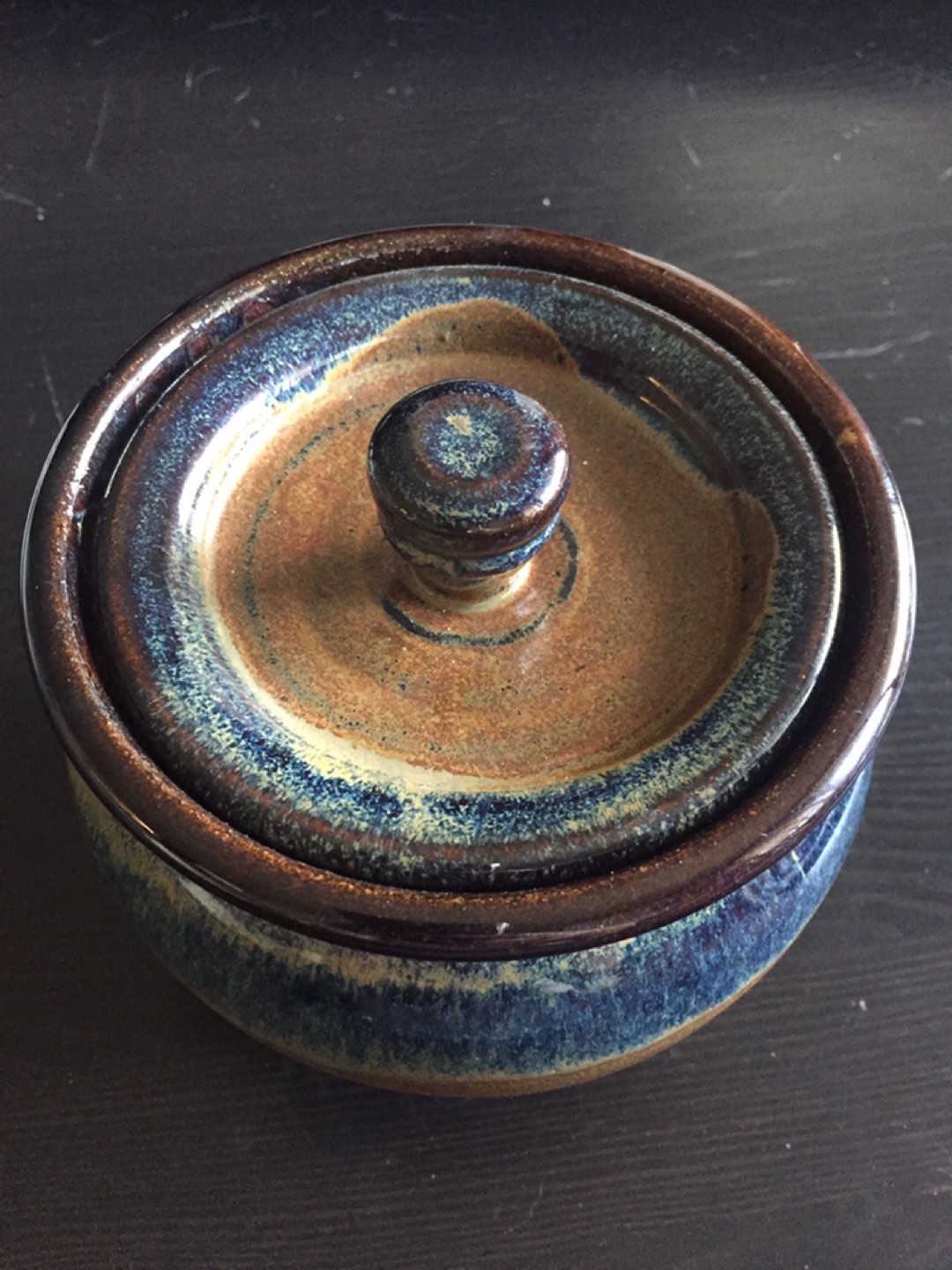Pottery Jar with Lid - photo 3