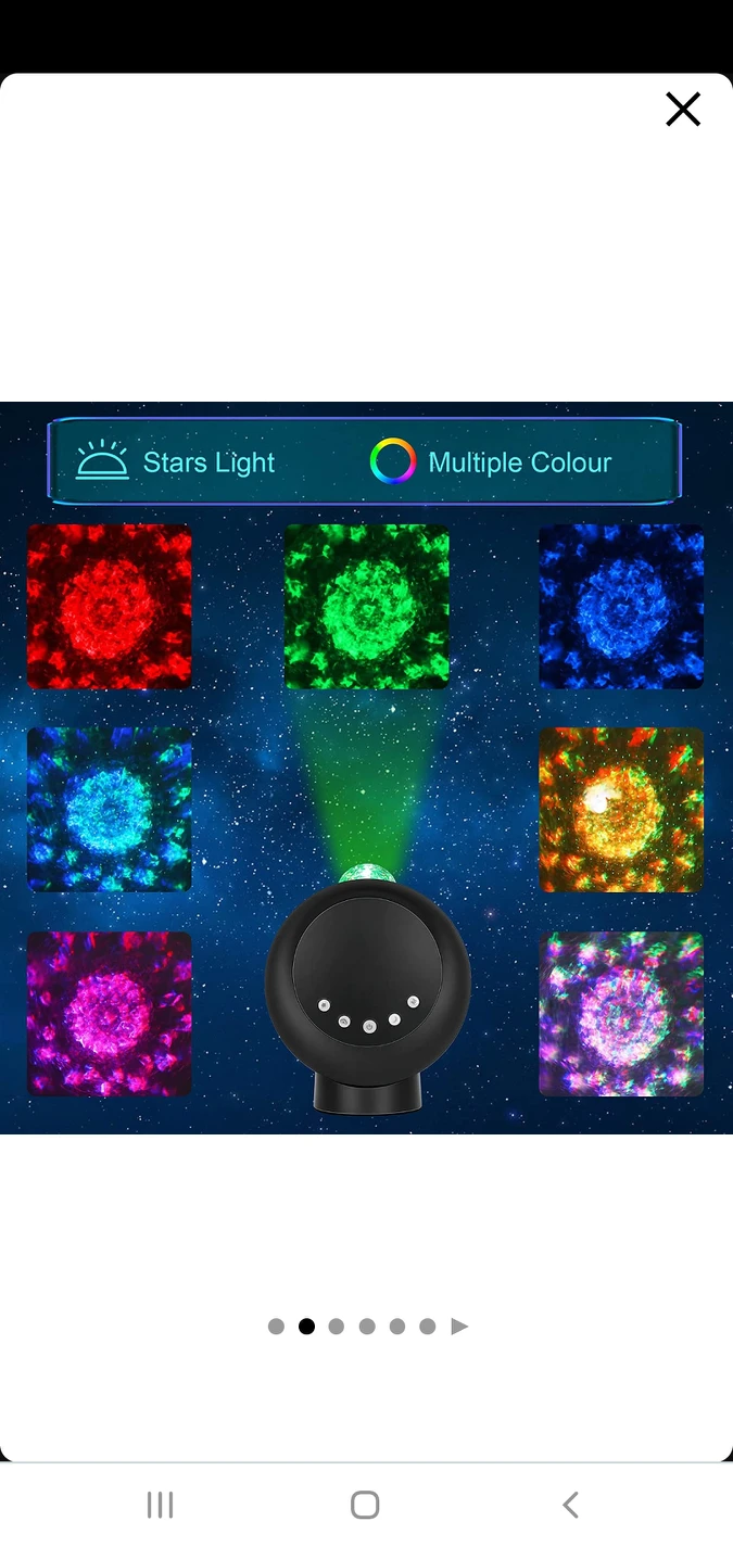 NXENTC Star Projector, - photo 3