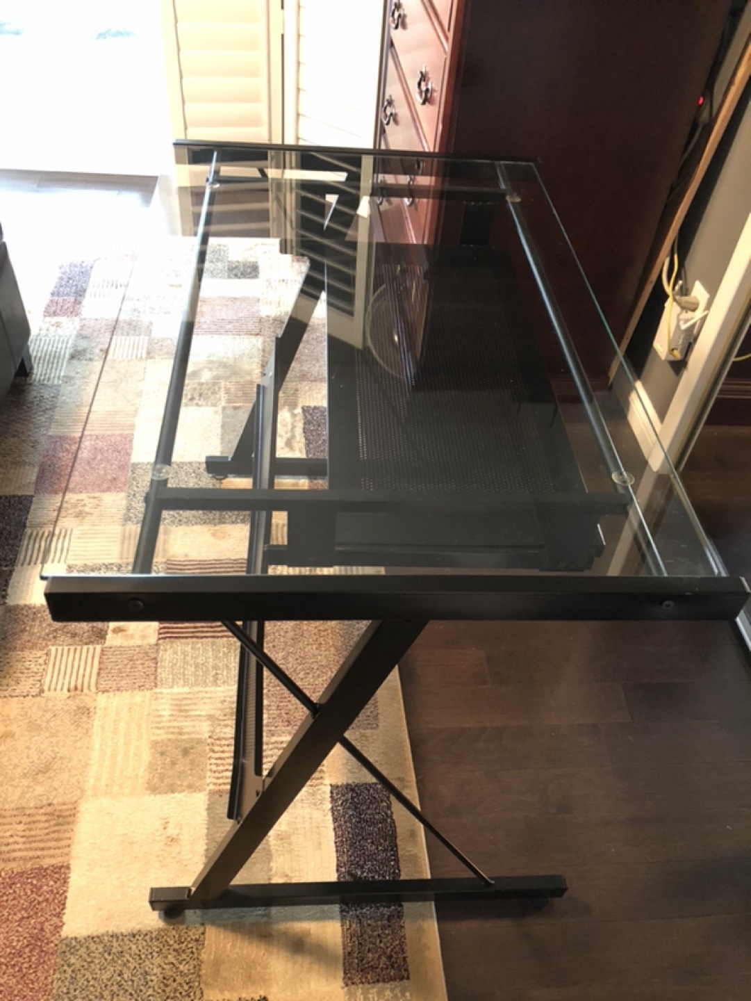 Glass desk - photo 3