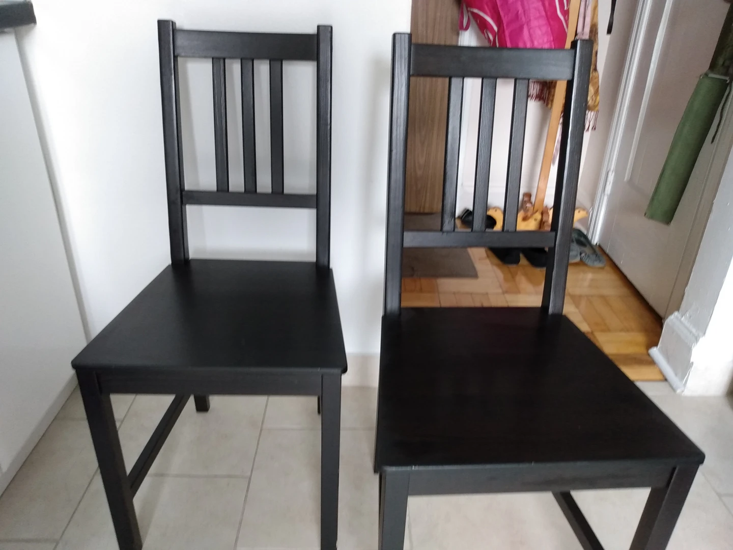 2 Black Chairs