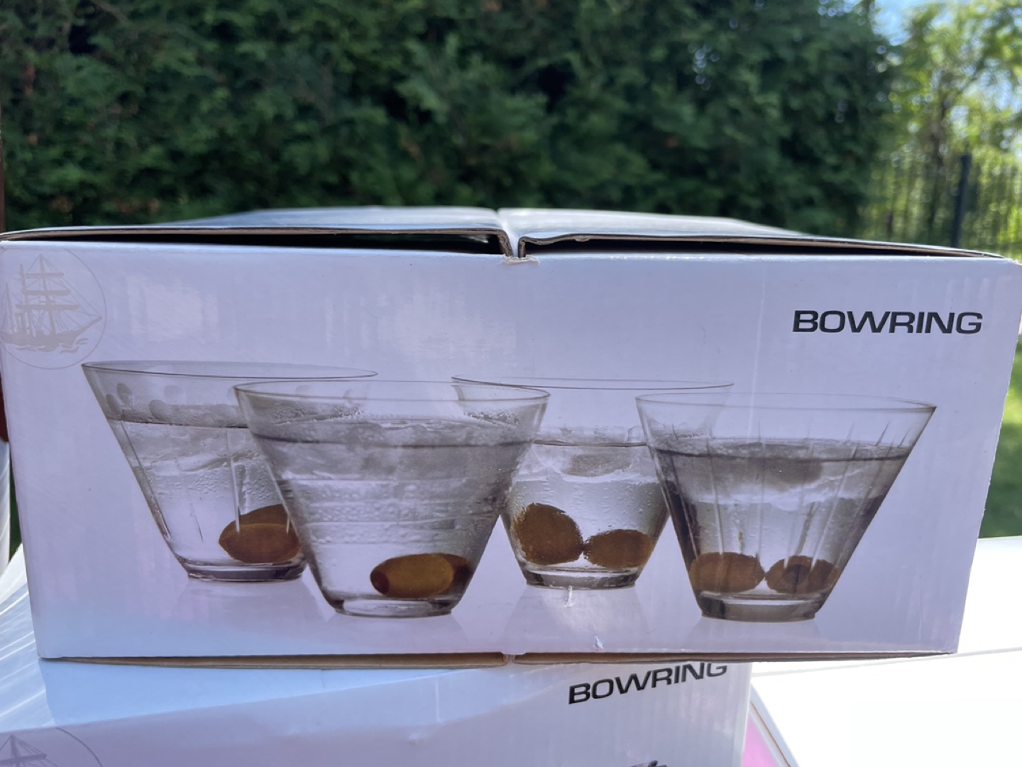 BOWRING Cocktail Glasses (set of 4) 