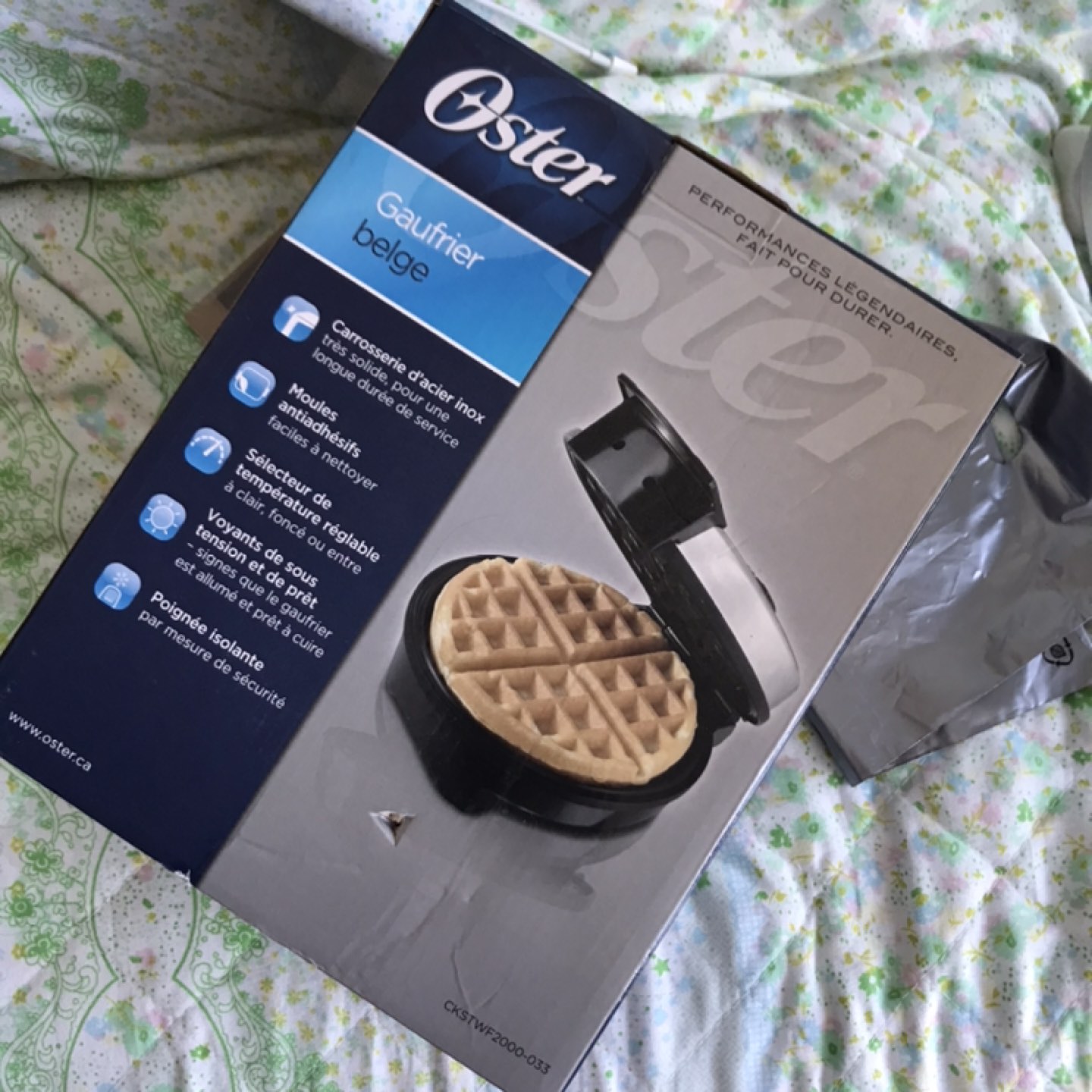 Oster waffle maker - photo 2