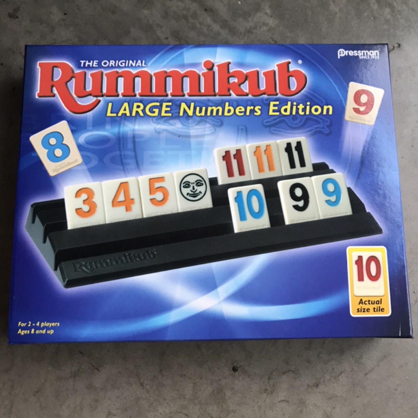 Rummikub large numbers edition