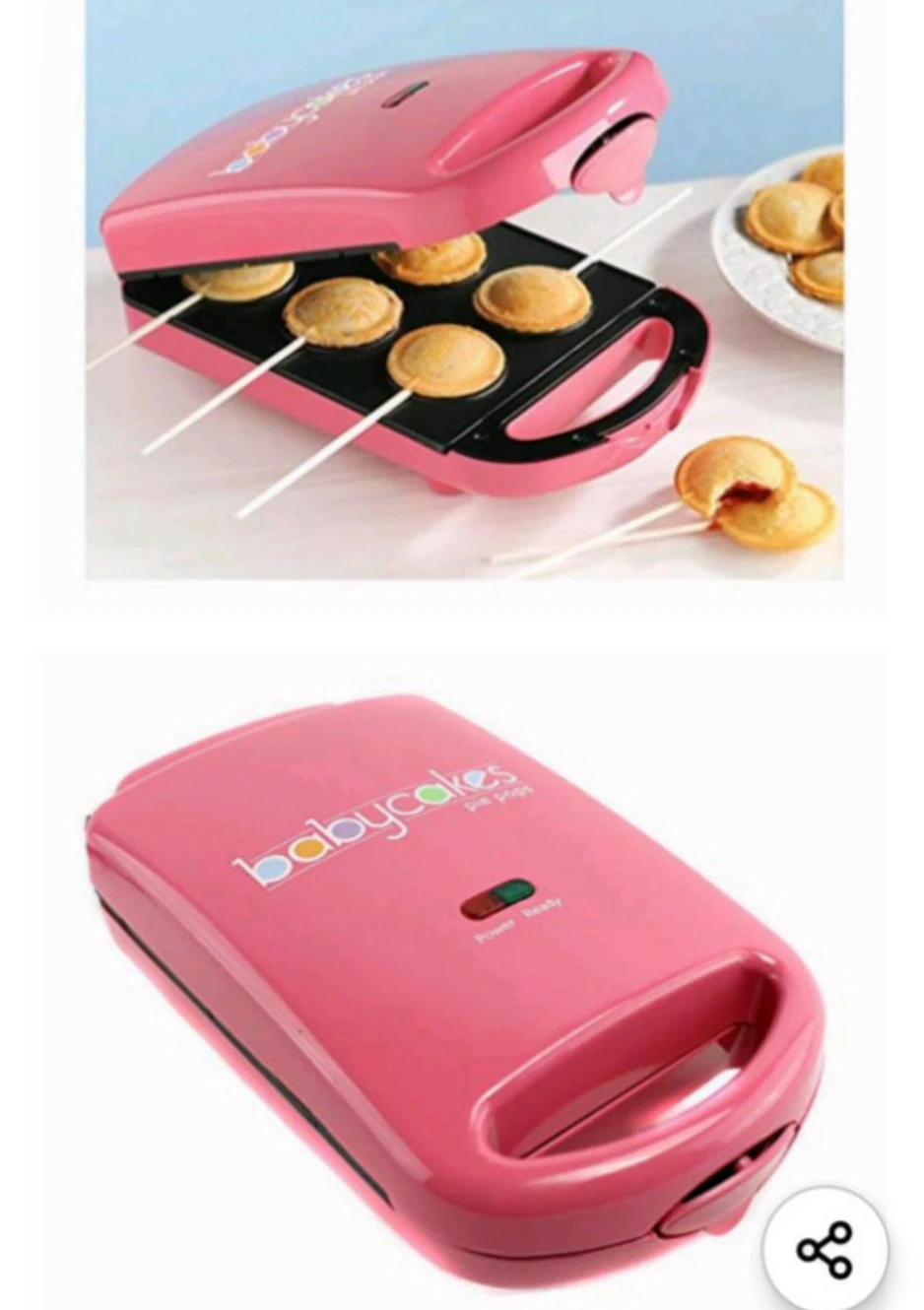 NEW Babycakes Pie Pop Maker image indicator(4)