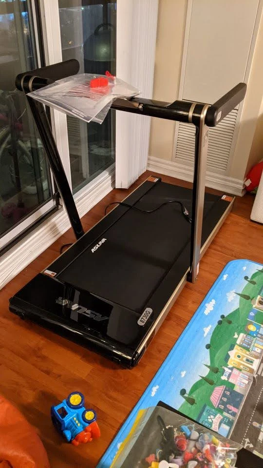 8730G Asuna premium slim folding treadmill with speakers image indicator(5)