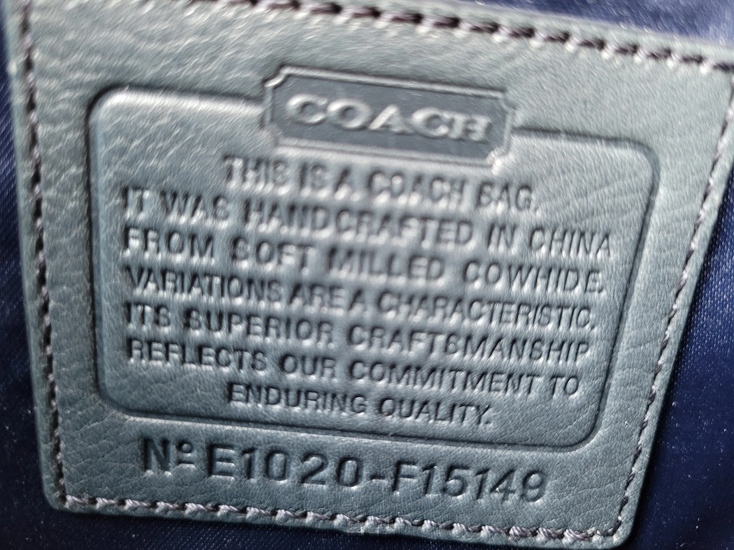 All leather pink coach bag image indicator(3)