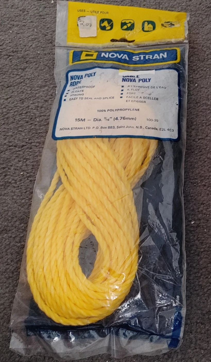 Nova Poly Rope package-Never Used-Vintage thumbnail