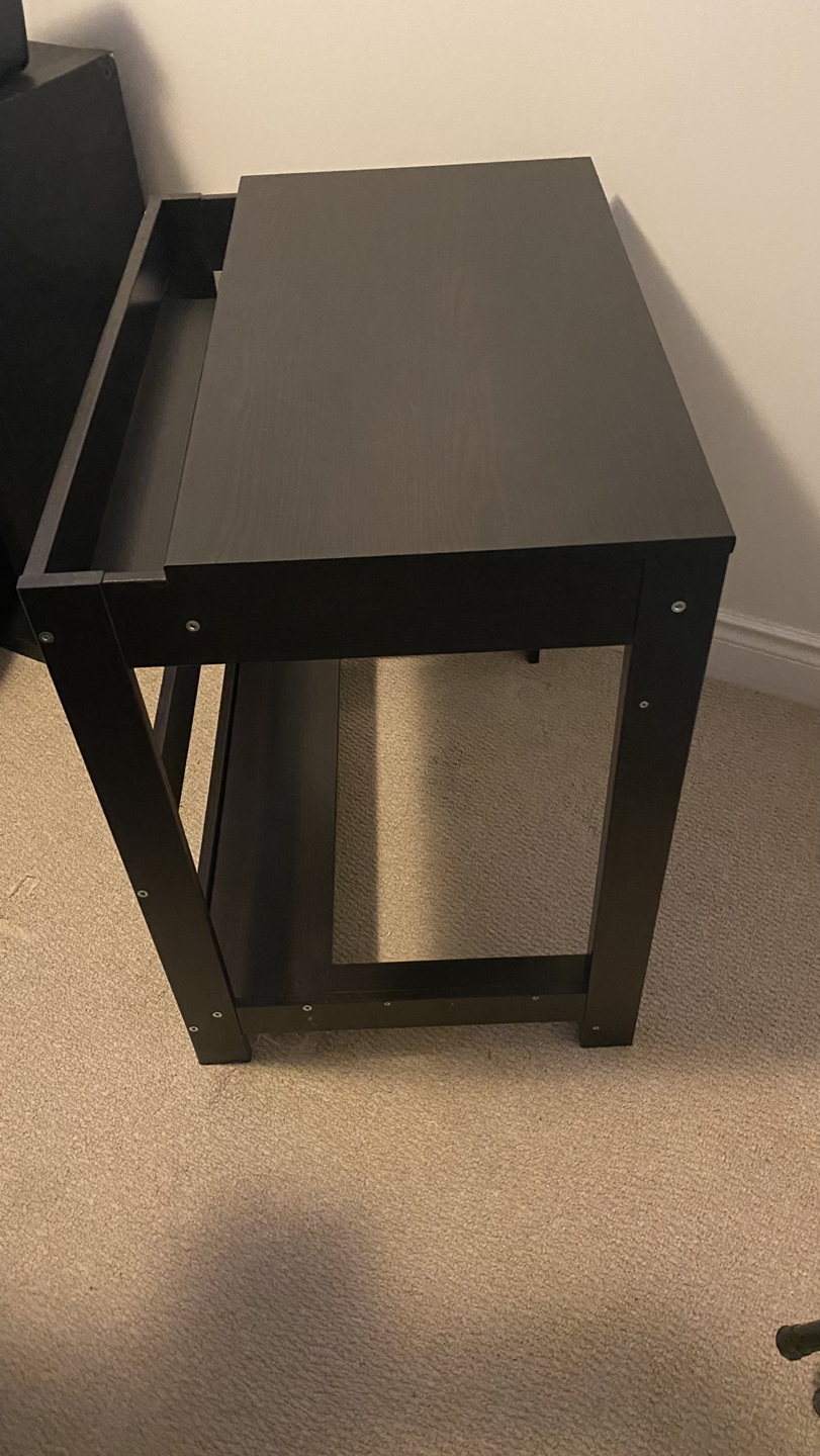 Ikea brown desk thumbnail