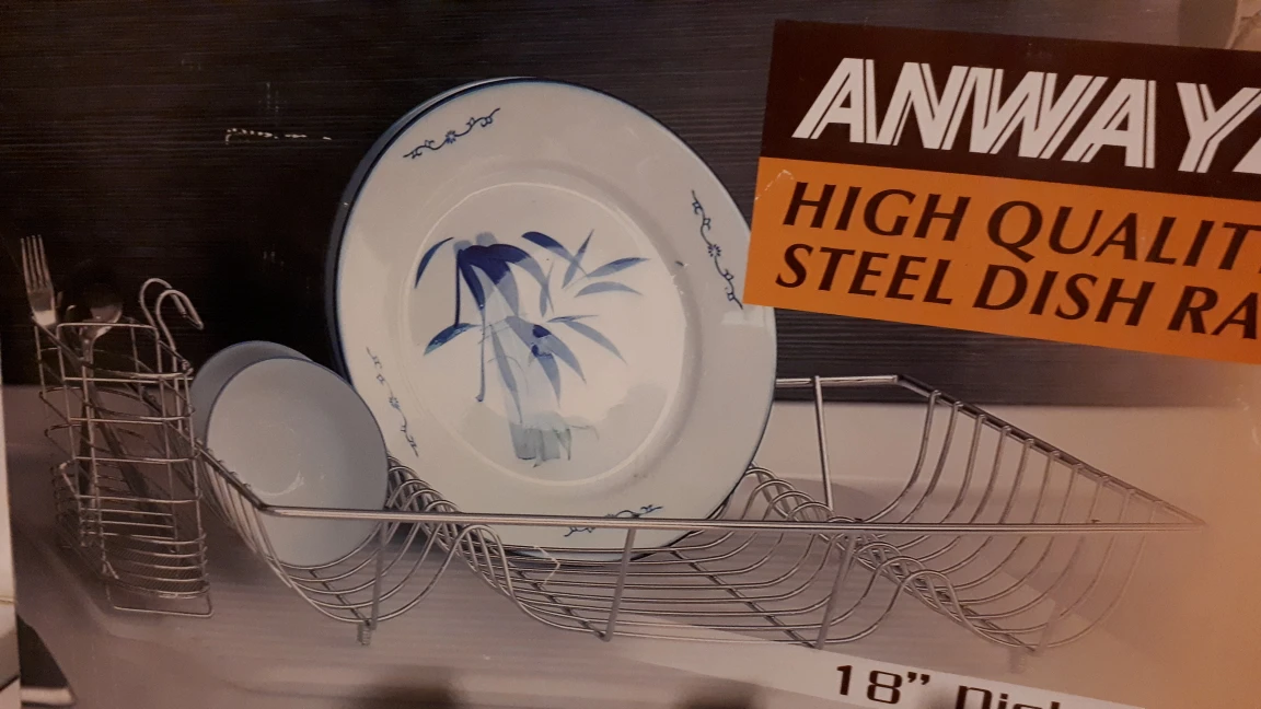NEW Steel dish rack thumbnail