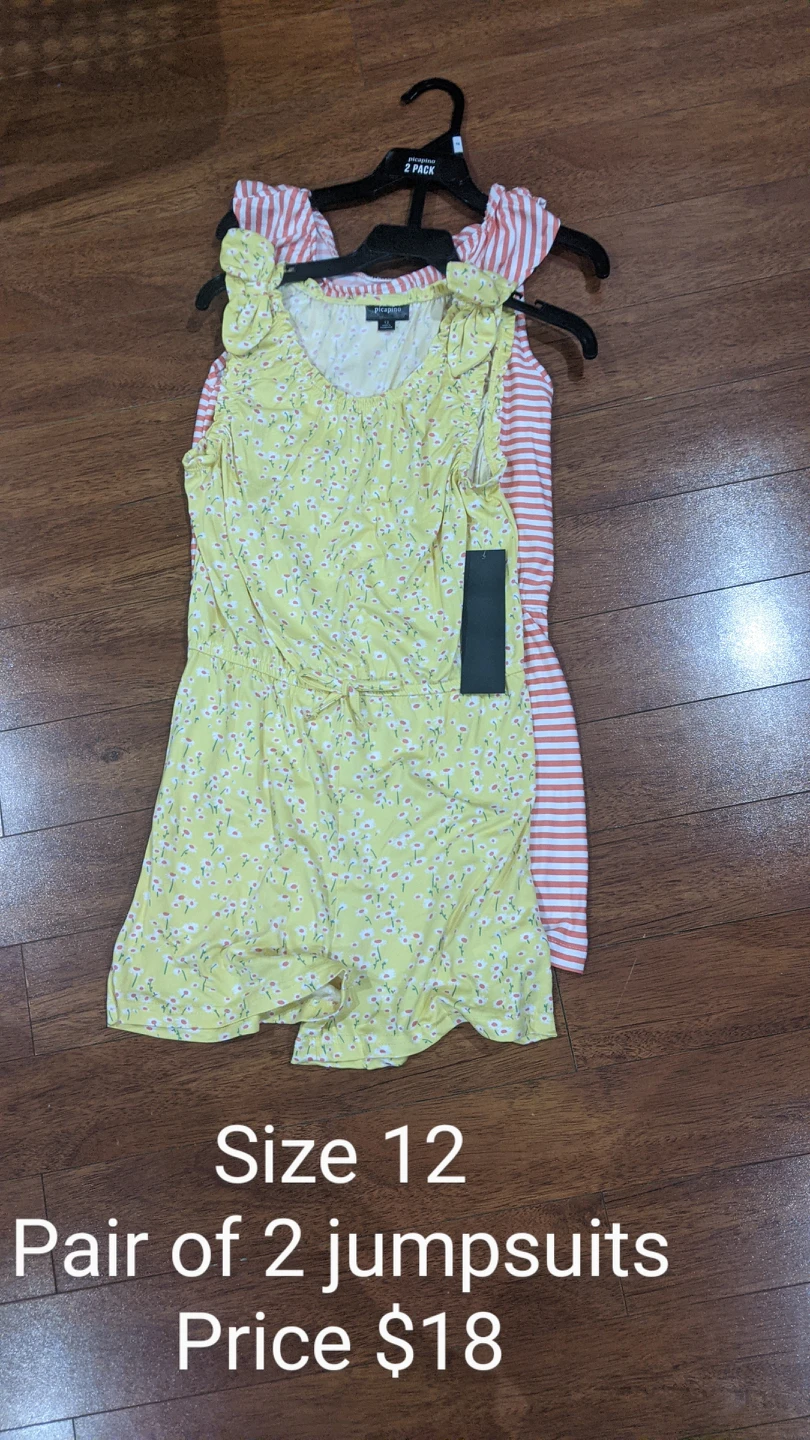 BNWT pair of 2 jumpsuits thumbnail