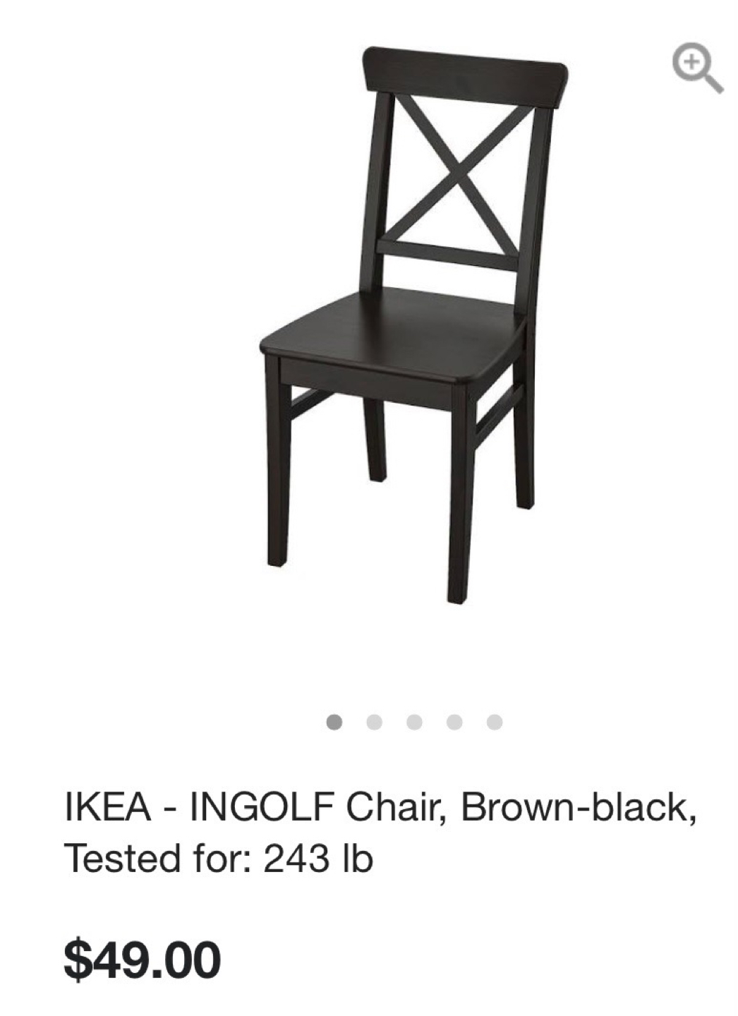 Black Extendable Dining Table + 4 Chairs (30% OF RETAIL PRICE) - photo 2